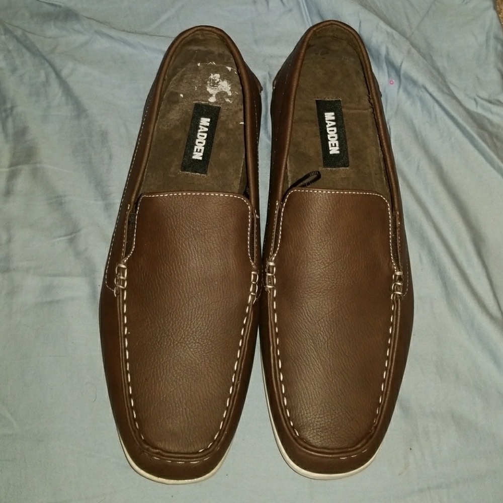 Steve Madden brown loafers